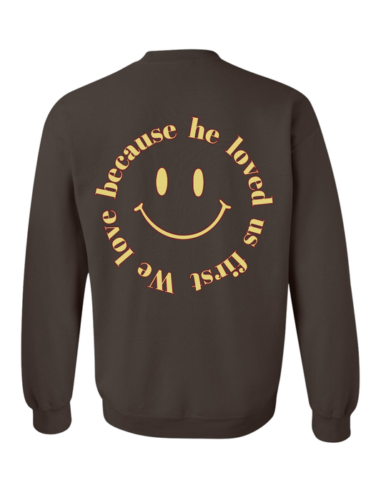 PREORDER Original Love Theory Crew-Chocolate Brown (Adult)