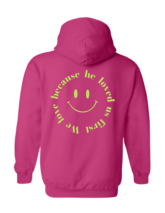 PREORDER Original Love Theory Hoodie-Magenta (Adult and Youth)