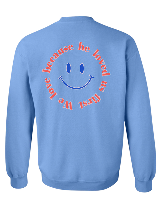 PREORDER Original Love Theory Crew-Carolina Blue (Adult)