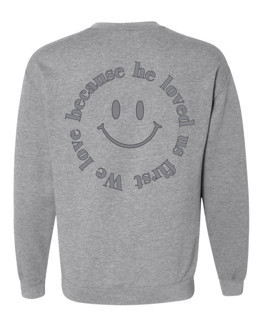 PREORDER Original Love Theory Crew-Grey (Adult and Youth)