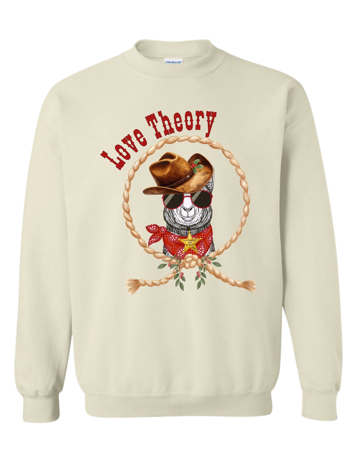 PREORDER Love Theory Christmas Roundup Crew (Adult and Youth)