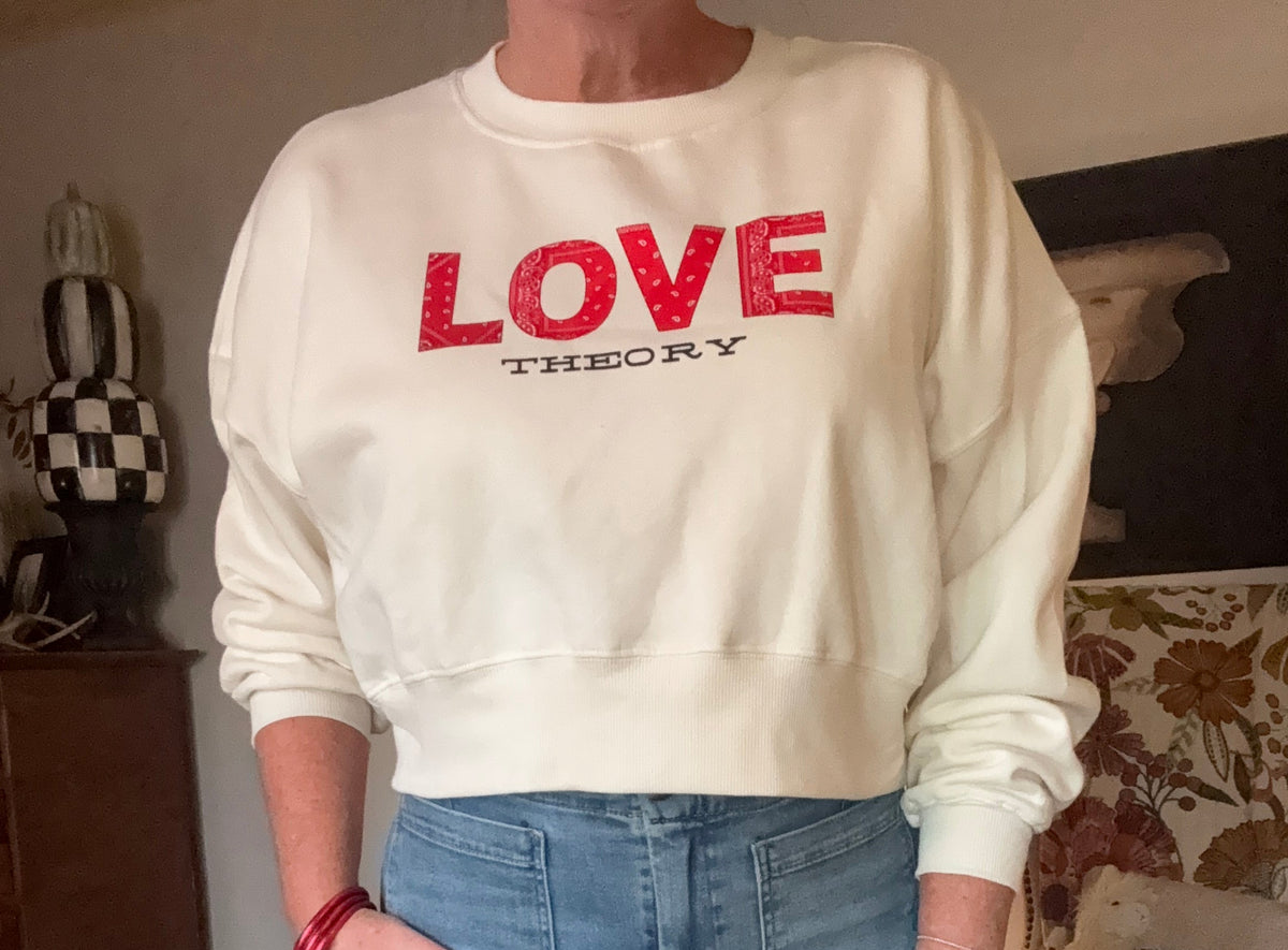 Wherever The Road Takes You Cropped Sweatshirt (Adult)