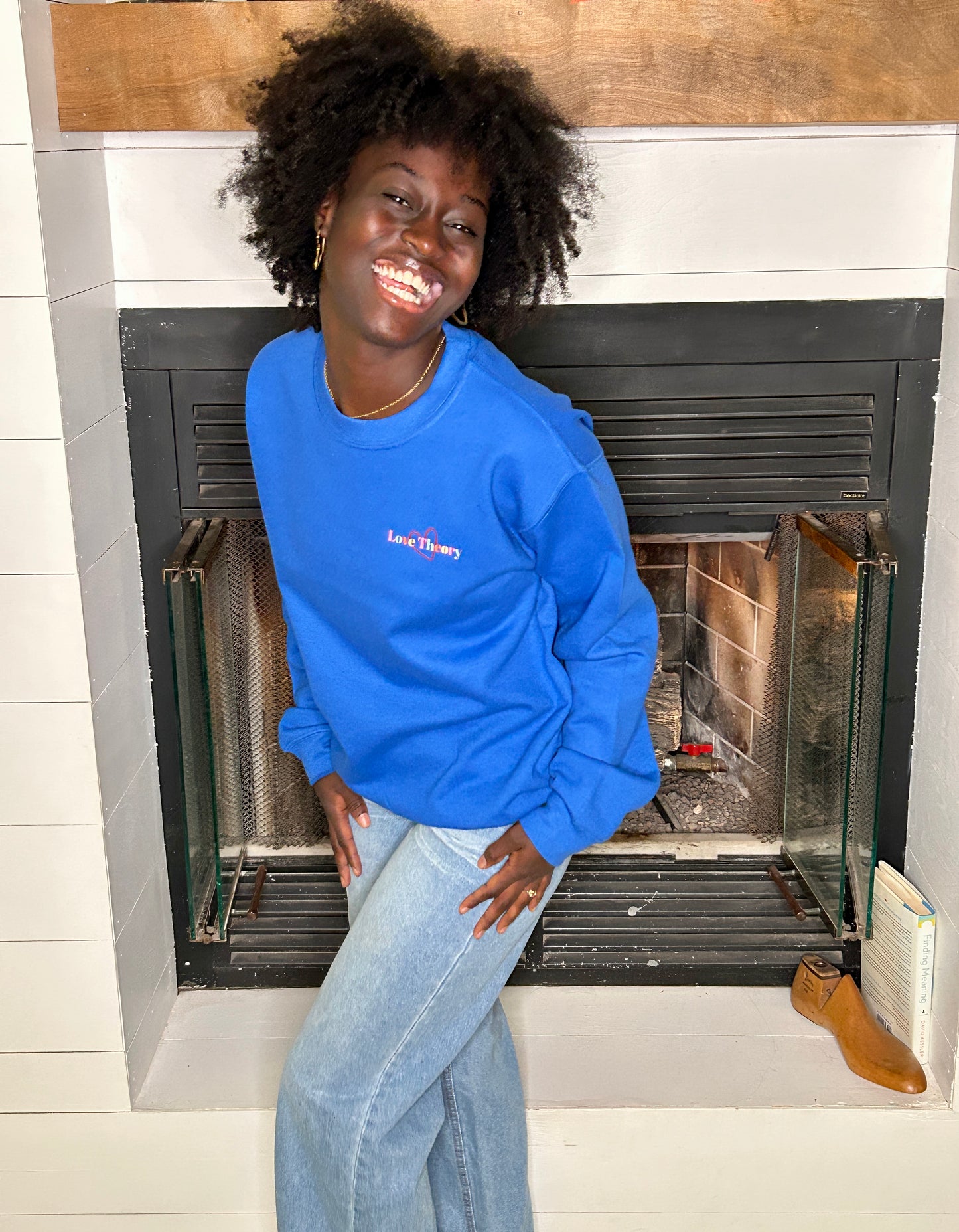 Love Yourself And Be Brave-Royal Blue
