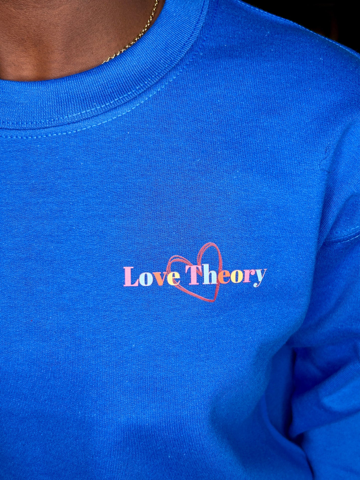 Love Yourself And Be Brave-Royal Blue