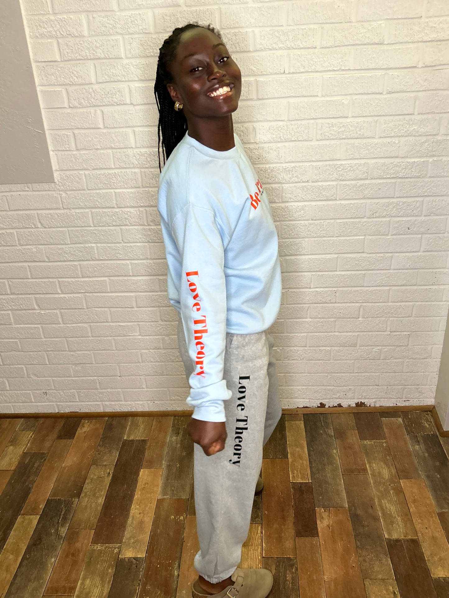 Love Theory-Heather Grey Joggers