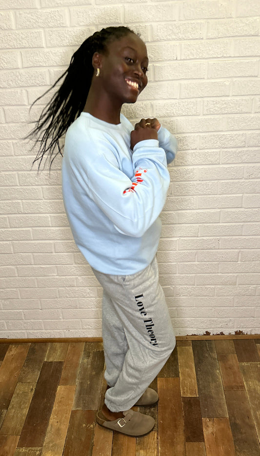Love Theory-Heather Grey Joggers