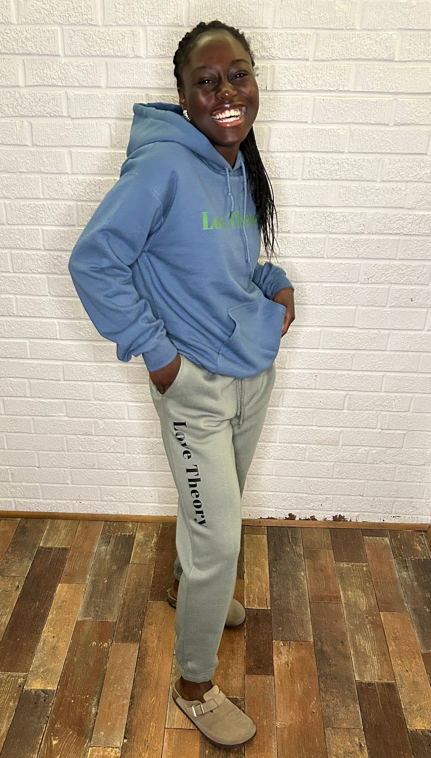 Love Theory Joggers-Agave Green