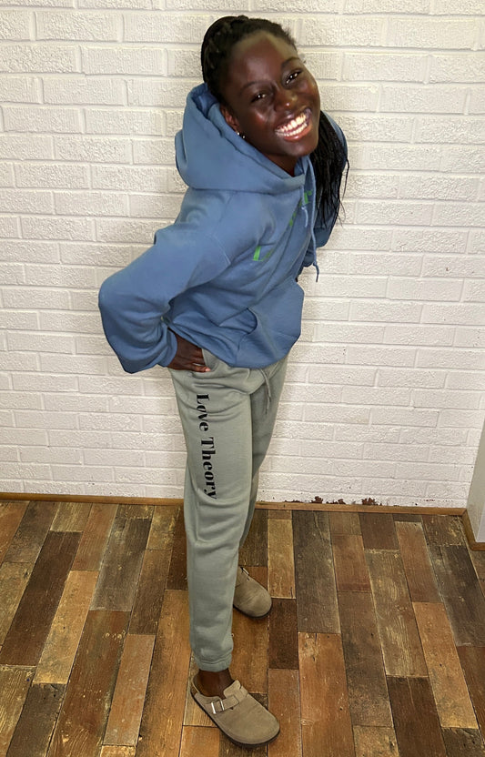 Love Theory Joggers-Agave Green