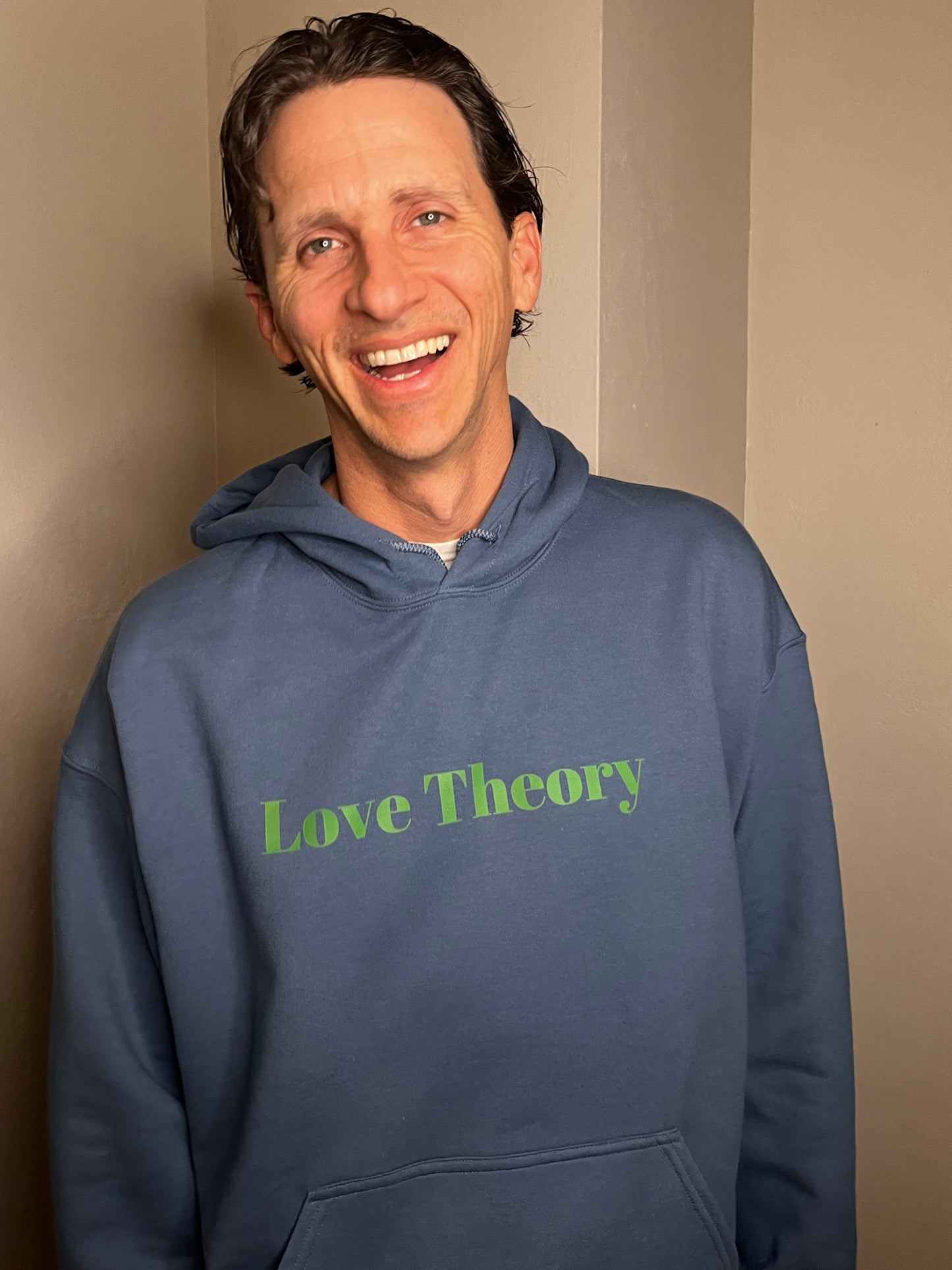 Love Yourself And Be Brave Hoodie (Indigo Blue)