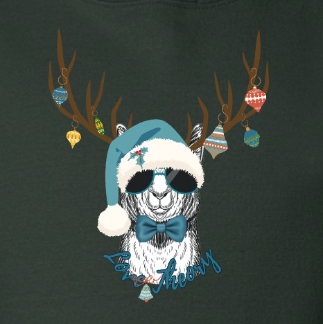 PREORDER Love Theory Christmas Crew-Youth