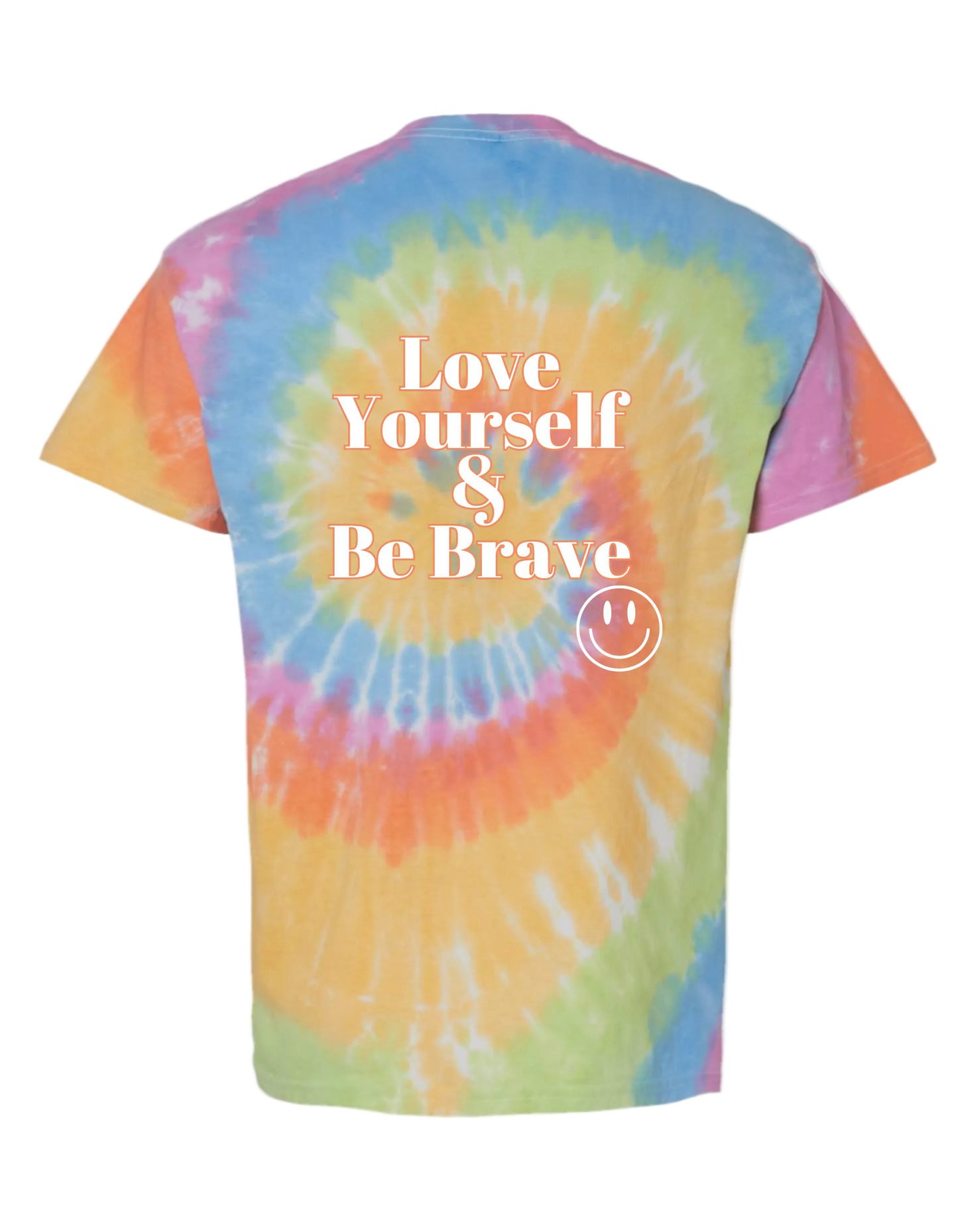 PRE-ORDER Love Yourself and Be Brace Tie-Dye (Adult and Youth)