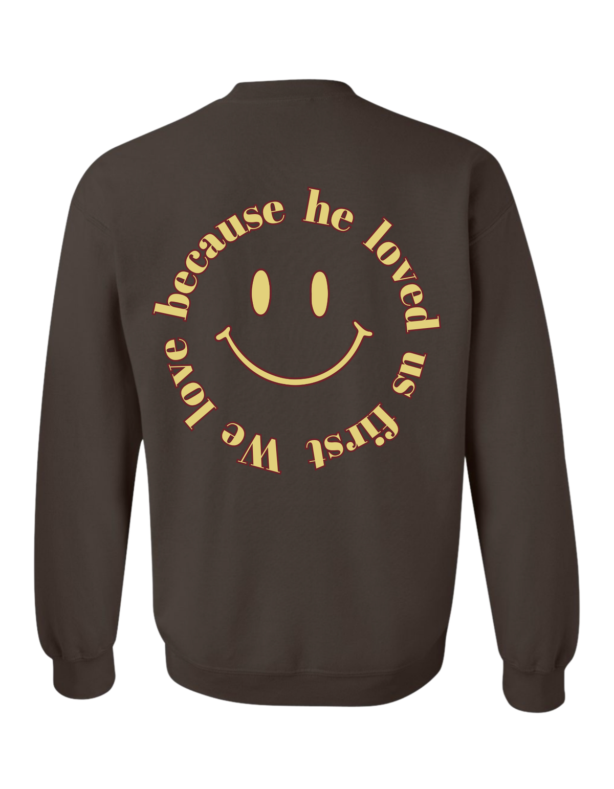 PREORDER Original Love Theory Crew-Chocolate Brown (Adult)