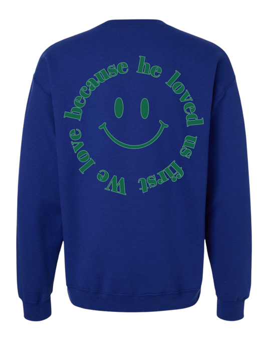 PREORDER Original Love Theory Crew-Royal (Adult and Youth)