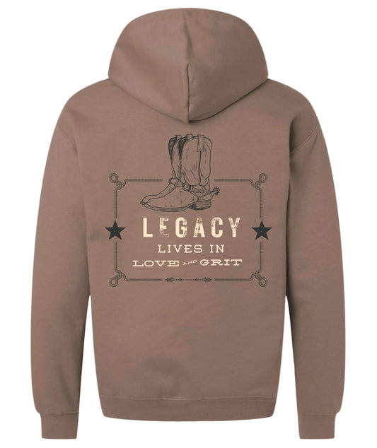 Legacy Lives In Love And Grit Hoodie-Western Collection