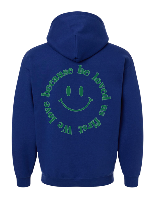 PREORDER Original Love Theory Hoodie-Royal (Adult and Youth)