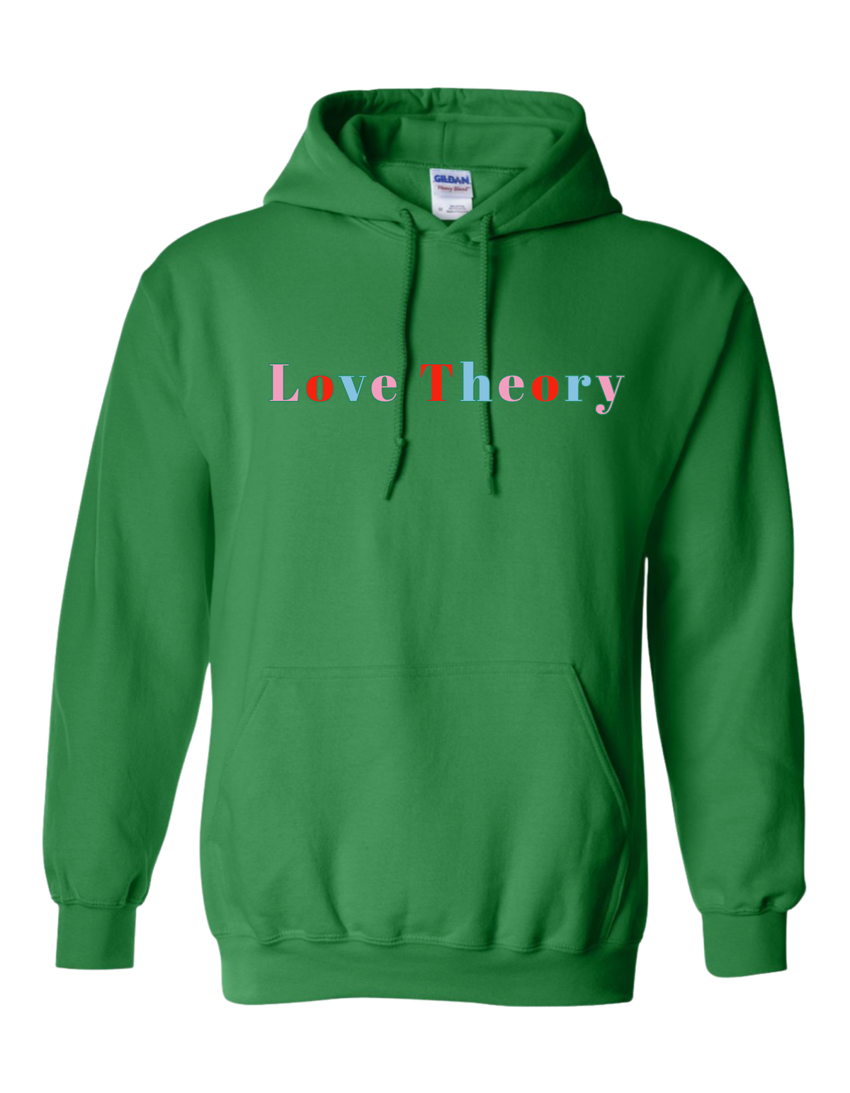 PREORDER Original Love Theory Hoodie-Irish Green Adult and Youth)
