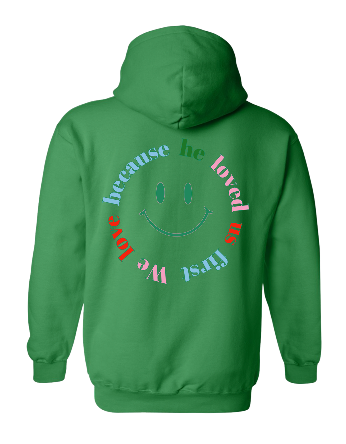 PREORDER Original Love Theory Hoodie-Irish Green Adult and Youth)