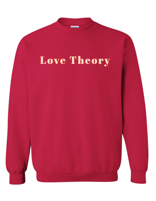 PREORDER Original Love Theory Crew-Red (Adult and Youth)