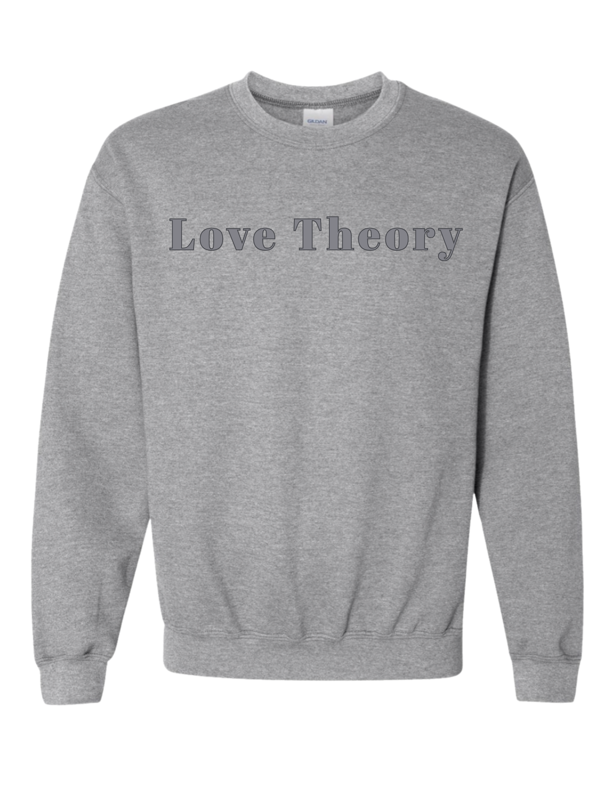 PREORDER Original Love Theory Crew-Grey (Adult and Youth)