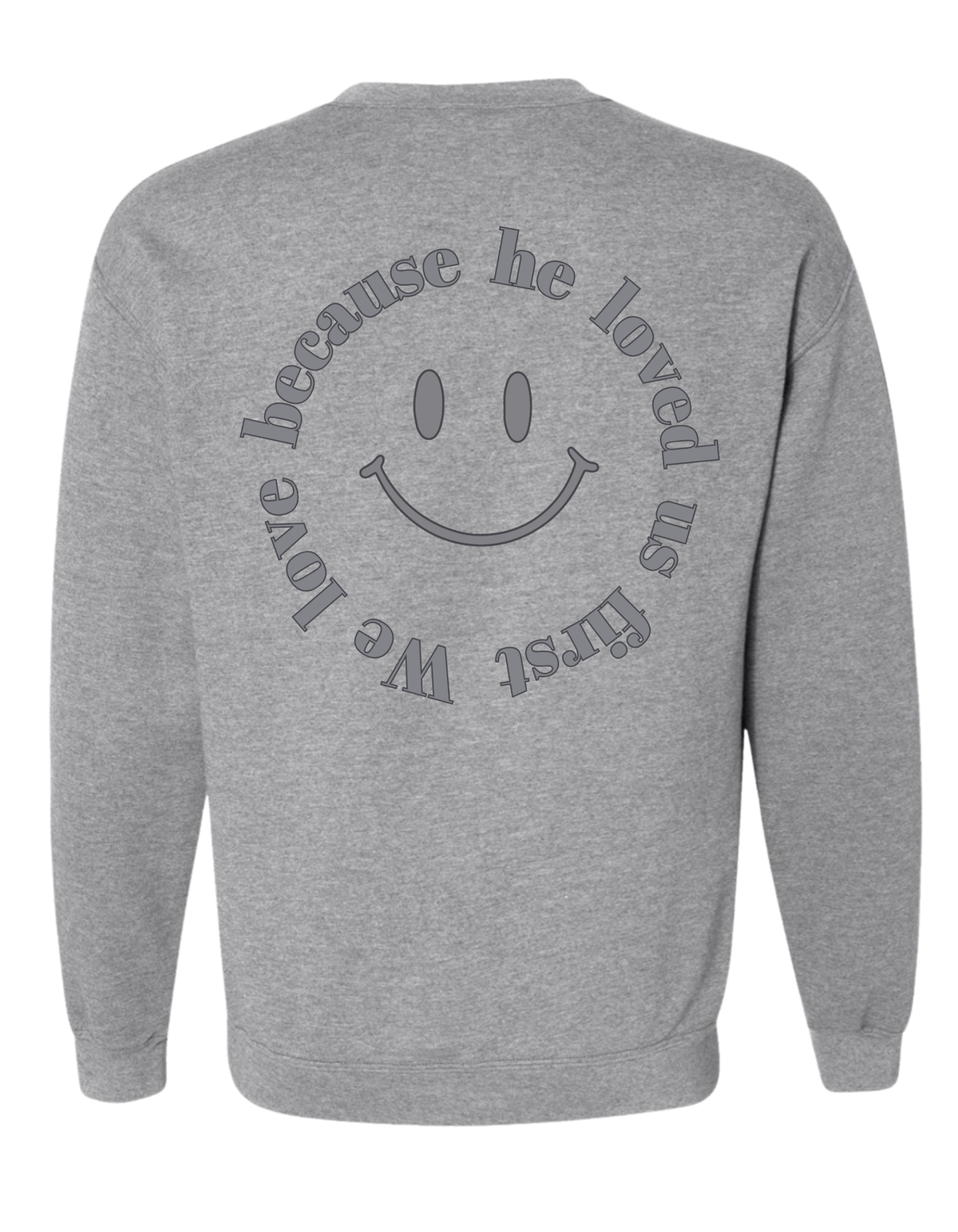 PREORDER Original Love Theory Crew-Grey (Adult and Youth)