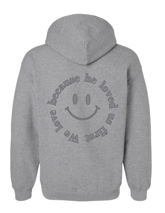 PREORDER Original Love Theory Hoodie-Grey (Adult and Youth)