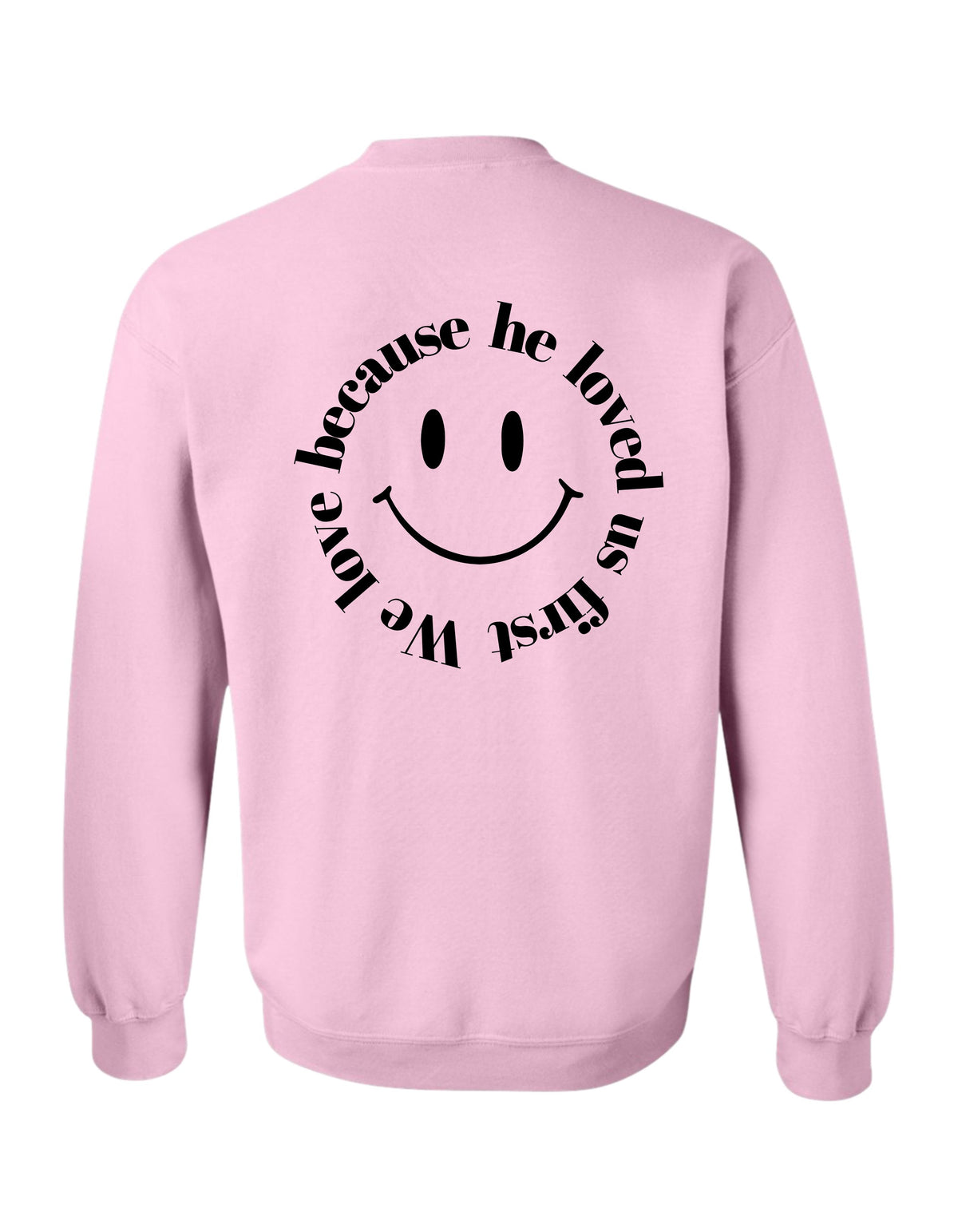 PREORDER Original Love Theory Crew-Pink (Adult and Youth)
