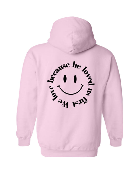 PREORDER Original Love Theory Hoodie-Pink (Adult and Youth)