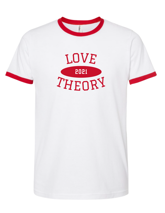 PREORDER-Vintage Love Theory  Ringer T-Shirt (Adult)