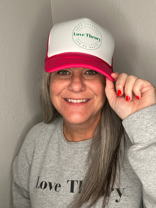 Classic Foam Trucker Hat-Hot Pink