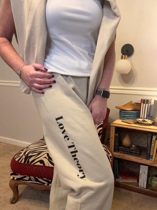 Love Theory Joggers-Adult Fit (Sand)