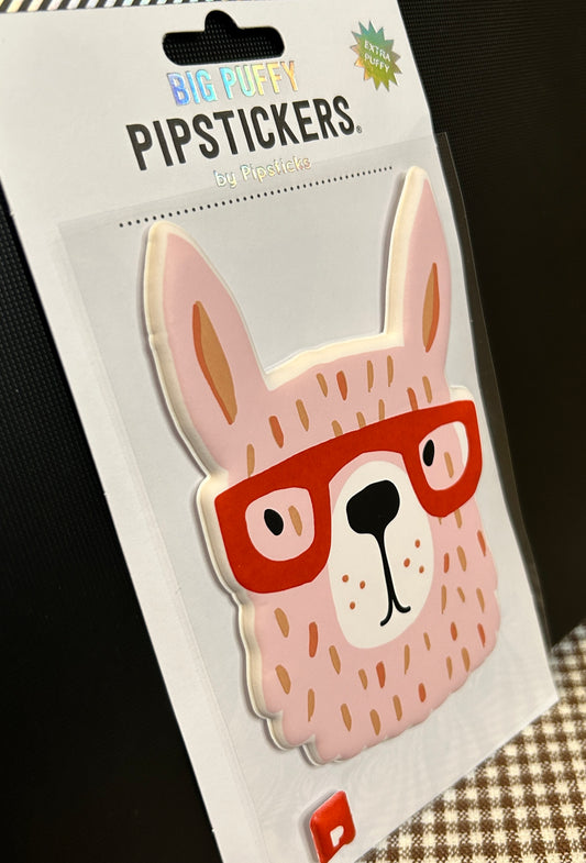 Big Puffy Llama Sticker