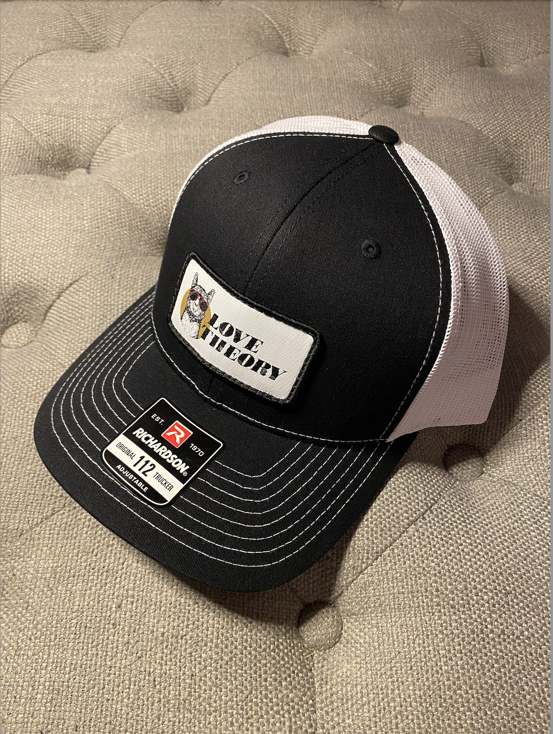 Love Theory Richardson Trucker Hat (Black)