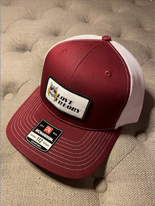 Love Thoery Richardson Trucker Hat (Maroon)